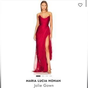 Maria Lucia Hohan Red Jolie Gown